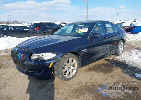2011 BMW 550I xDrive z USA, uszkodzony, nr VIN WBAFU9C55BC785480
